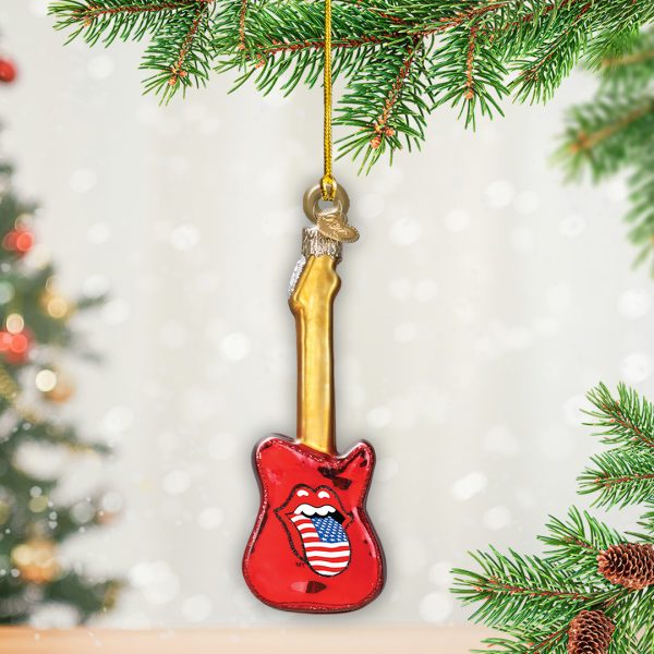 The Rolling Stones Custom Shape 2-sided Acrylic Ornament – TANTN 9363