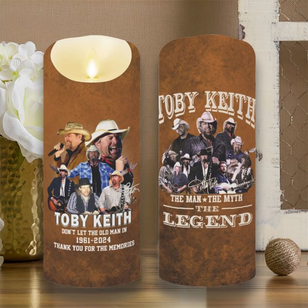 Toby Keith Led Candle - TANTN 9221