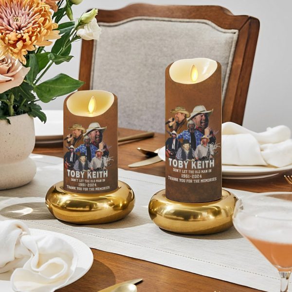 Toby Keith Led Candle - TANTN 9221