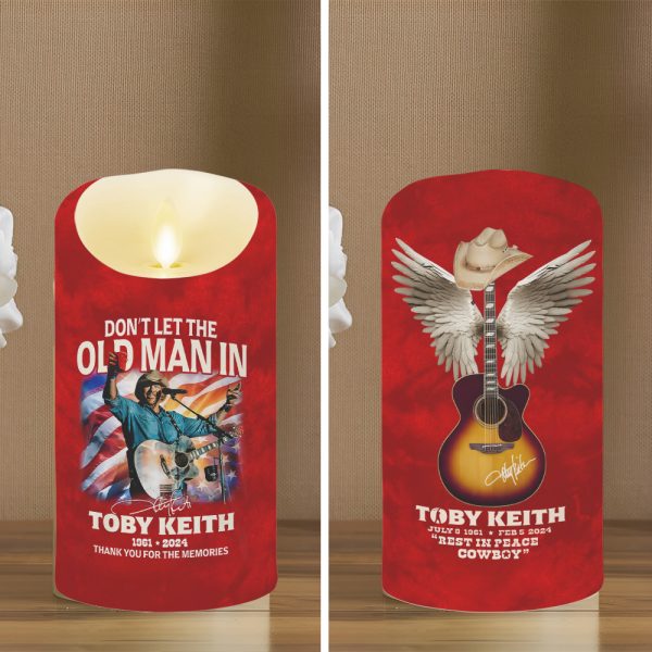 Toby Keith Led Candle - TANTN 9220