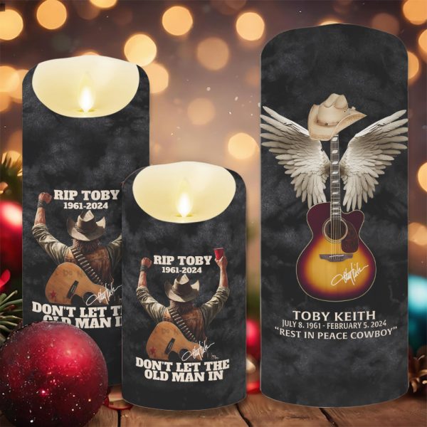 Toby Keith Led Candle - TANTN 9222
