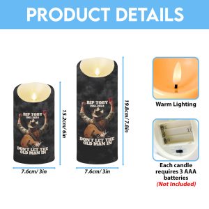 Toby Keith Led Candle - TANTN 9222
