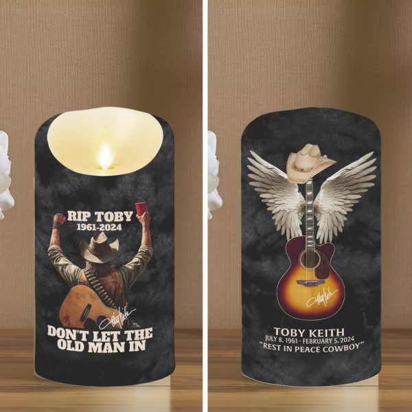 Toby Keith Led Candle - TANTN 9222