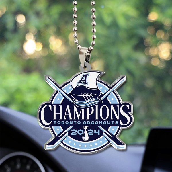 CFL Toronto Argonauts Custom Shape 2-sided Acrylic Car Ornament - TANTN 9465