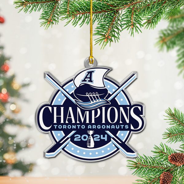 CFL Toronto Argonauts Custom Shape 2-sided Acrylic Ornament – TANTN 9466