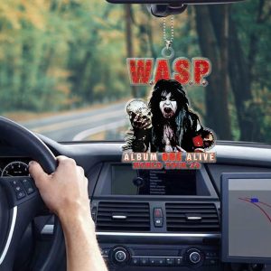 W.A.S.P. Custom Shape Clear 1-sided Car Ornament - HOATT 7237