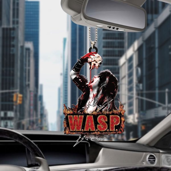 W.A.S.P. Custom Shape 1-sided Acrylic Car Ornament - HOATT 7091