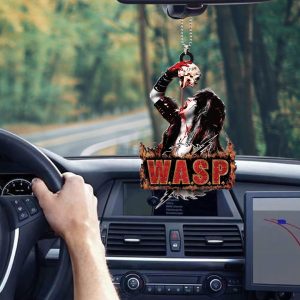 W.A.S.P. Custom Shape 1-sided Acrylic Car Ornament - HOATT 7091