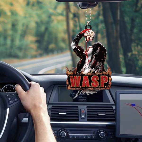 W.A.S.P. Custom Shape 1-sided Acrylic Car Ornament - HOATT 7091