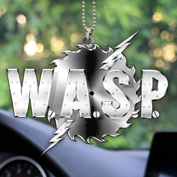 W.A.S.P. Custom Shape 1-sided Acrylic Car Ornament - HOATT 7084