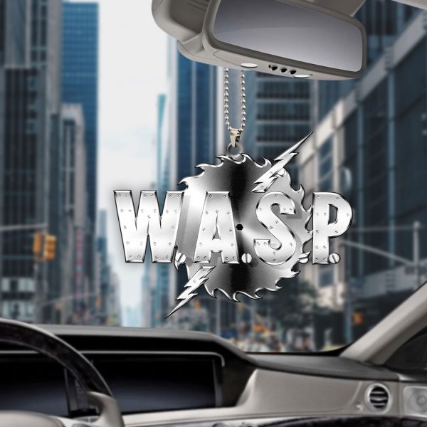 W.A.S.P. Custom Shape 1-sided Acrylic Car Ornament - HOATT 7084