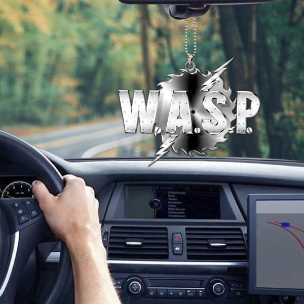 W.A.S.P. Custom Shape 1-sided Acrylic Car Ornament - HOATT 7084