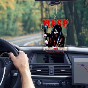 W.A.S.P. Custom Shape Clear 1-sided Car Ornament - HOATT 7245