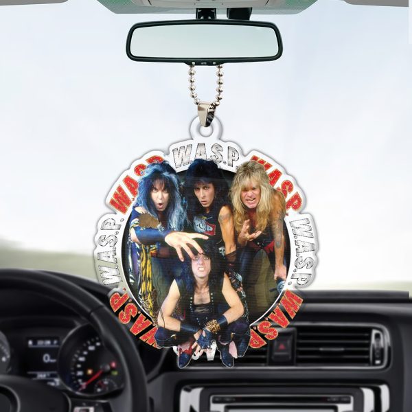 W.A.S.P. Custom Shape Clear 1-sided Car Ornament - HOATT 7200