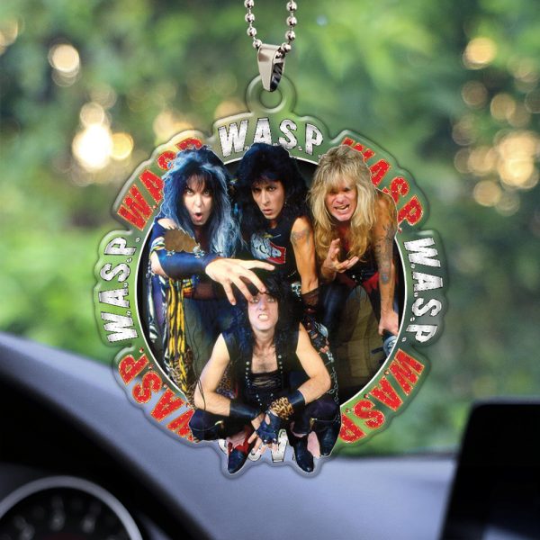 W.A.S.P. Custom Shape Clear 1-sided Car Ornament - HOATT 7200