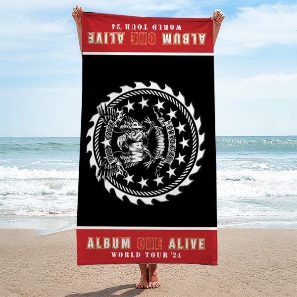 W.A.S.P. Rectangle Beach Towel - TANTN 9302