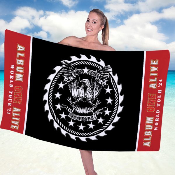 W.A.S.P. Rectangle Beach Towel - TANTN 9302