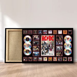Rock Music Rectangle Canvas With Inner Frame - MAITM 9083