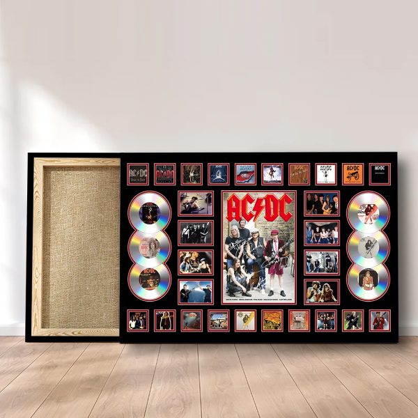 Rock Music Rectangle Canvas With Inner Frame - MAITM 9083