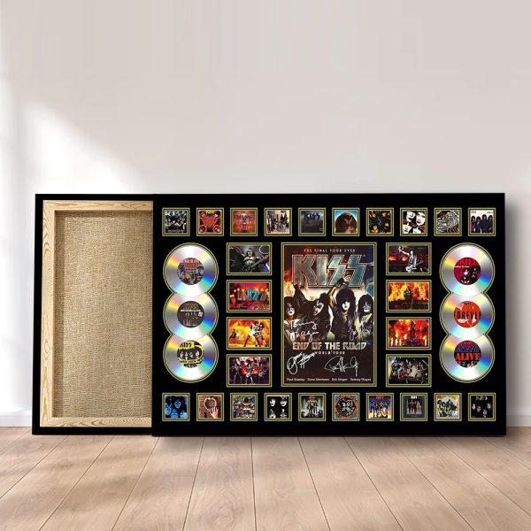 Kiss Band Rectangle Canvas With Inner Frame - MAITM 9079