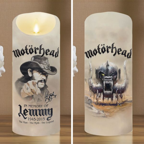 Lemmy Kilmister x Motörhead Band Led Candle - MAITM 9280
