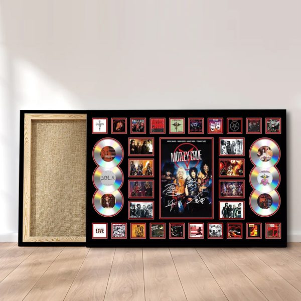 Mötley Crüe Rectangle Canvas With Inner Frame - MAITM 9385