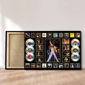 Freddie Mercury Rectangle Canvas With Inner Frame - MAITM 9077