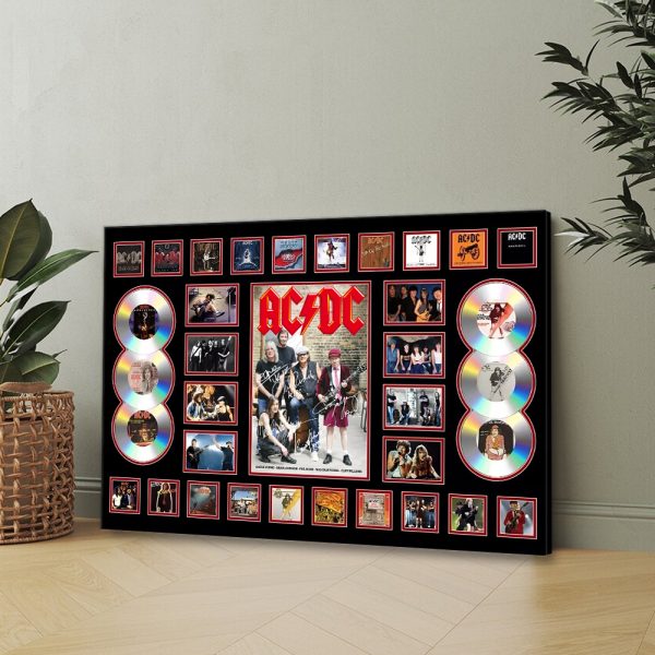 Rock Music Rectangle Canvas With Inner Frame - MAITM 9083