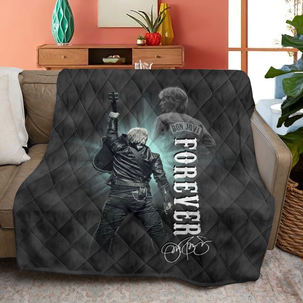 Bon Jovi Quilt Blanket - MAITM 9025