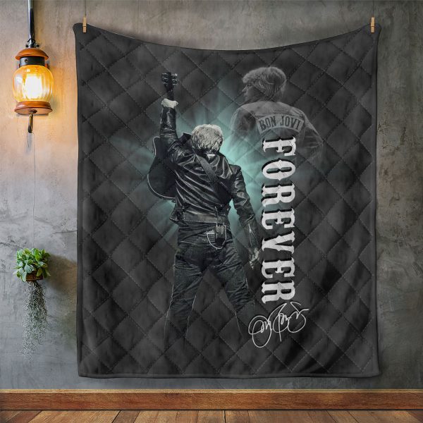 Bon Jovi Quilt Blanket - MAITM 9025