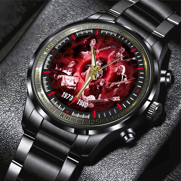 Rock Music Black Stainless Steel Watch - GNE 2133