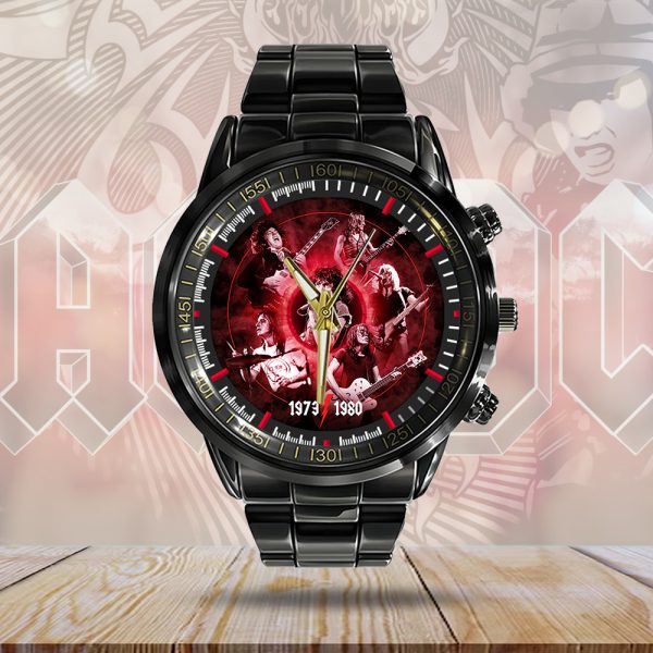Rock Music Black Stainless Steel Watch - GNE 2133
