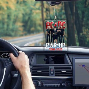 Rock Music Custom Shape Clear 1-sided Car Ornament - HOATT 7727