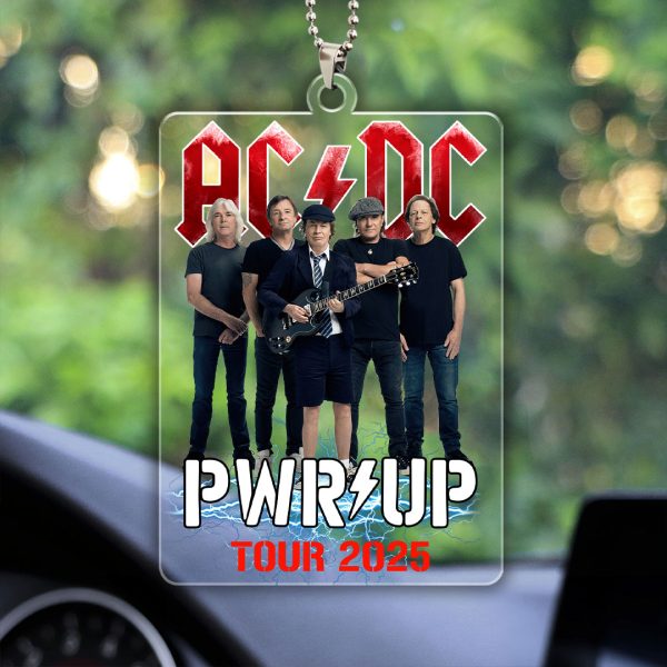 Rock Music Custom Shape Clear 1-sided Car Ornament - HOATT 7727