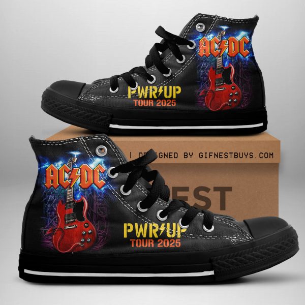Rock Music High Top Canvas Shoes - HOATT 7849