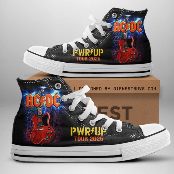 Rock Music High Top Canvas Shoes - HOATT 7849