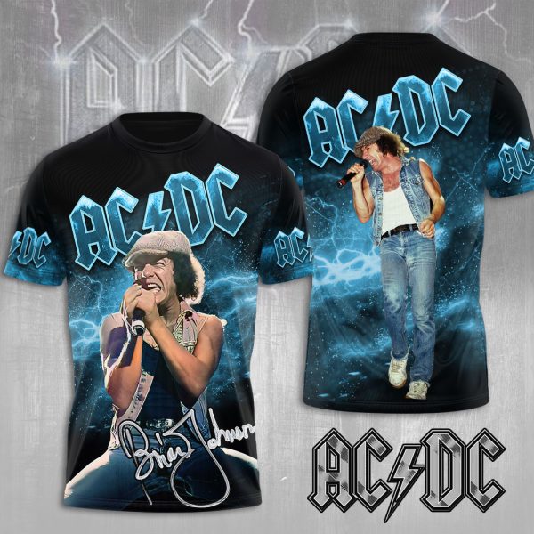 Rock Music x Brian Johnson 3D Apparel - MAITM 9239
