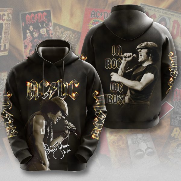 Rock Music x Brian Johnson 3D Apparel - MAITM 9243
