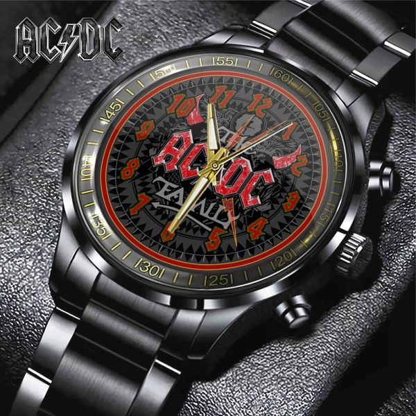 Rock Music Black Stainless Steel Watch - GNE 2107