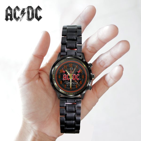 Rock Music Black Stainless Steel Watch - GNE 2107