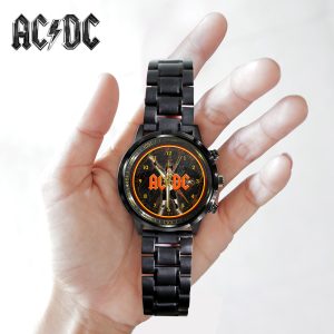 Rock Music Black Stainless Steel Watch - GNE 2108