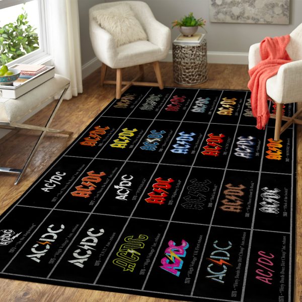 Rock Music Rectangular Rug - GNE 2099