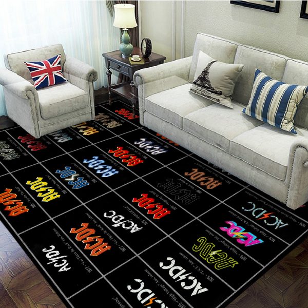 Rock Music Rectangular Rug - GNE 2099