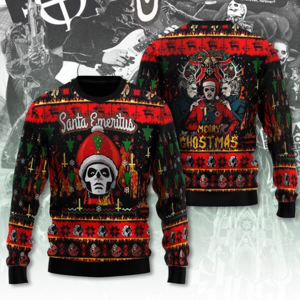 Ghost Band 3D Ugly Sweater - ANHNV 5701