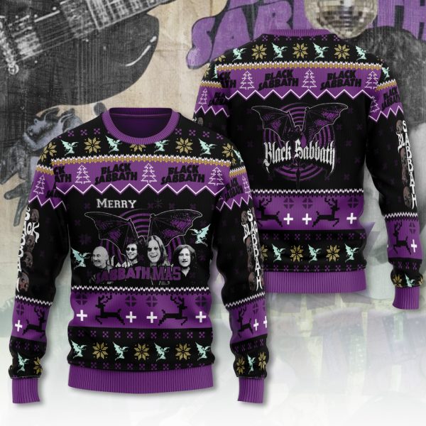 Black Sabbath 3D Ugly Sweater - ANHNV 5707