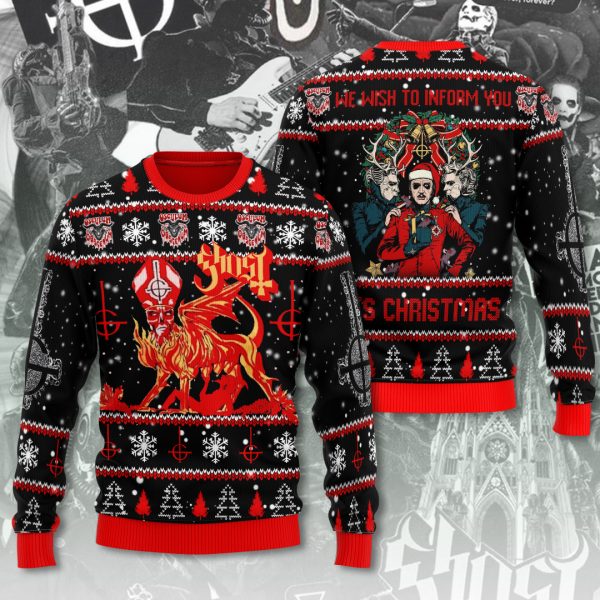 Ghost Band 3D Ugly Sweater - ANHNV 5714