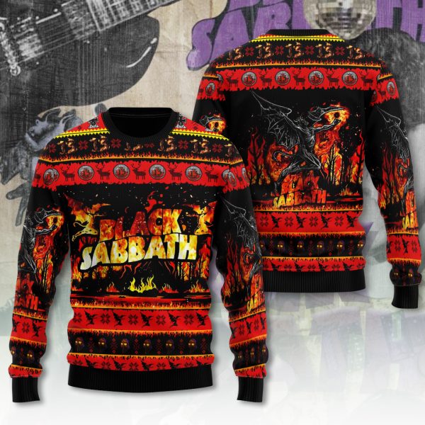 Black Sabbath 3D Ugly Sweater - ANHNV 5727