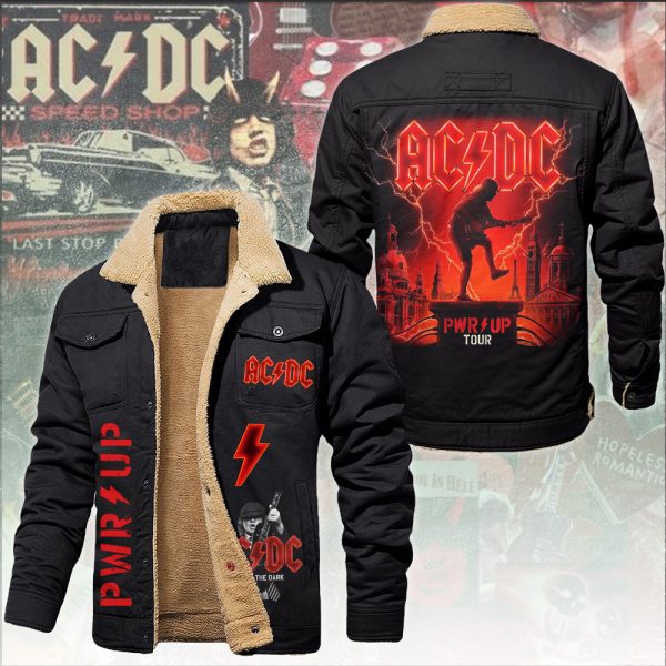 Rock Music 2D Winter Fleece Jacket - ANHNV 5743