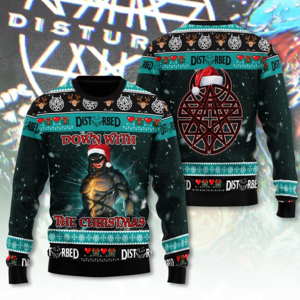 Disturbed 3D Ugly Sweater - ANHNV 5762