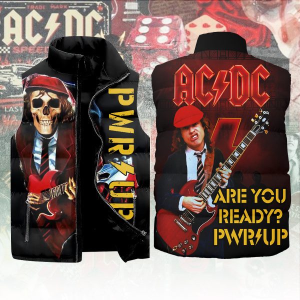 Rock Music 3D Down Vest - ANHNV 5780
